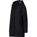 CMP Damesjas met capuchon met drukknopen regenjas dames