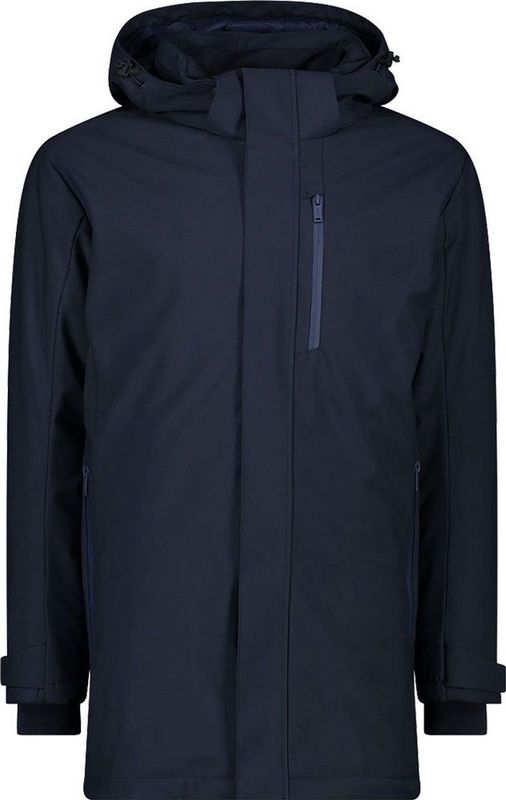 CMP - Softshell Parka - Groen - Waterdicht - Ademend - Met Capuchon