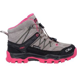 CMP Kids Rigel Mid Trekking Shoes WP, Mandel-Fuxia, 36, EU, Amandel Fuchsia, 36 EU