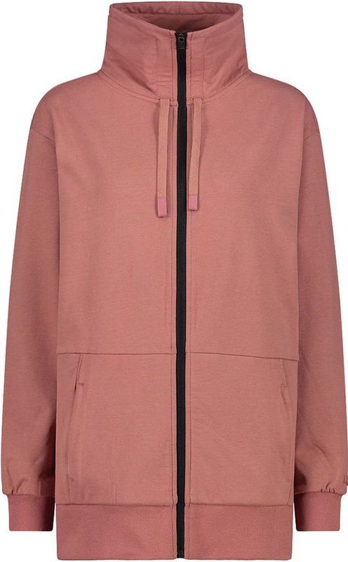 CMP - Sweatshirt - Grijs - Elastisch - Doorlopende Ritssluiting