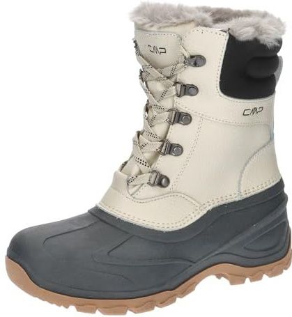 Cmp - Atka - Sneeuwlaarzen - Zwart - Leer - Waterdicht