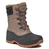 Cmp - Atka - Sneeuwlaarzen - Zwart - Leer - Synthetisch Bont