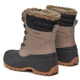 Cmp - Atka - Sneeuwlaarzen - Zwart - Leer - Synthetisch Bont