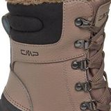 Cmp - Atka - Sneeuwlaarzen - Zwart - Leer - Synthetisch Bont