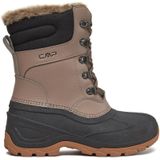 Cmp - Atka - Sneeuwlaarzen - Zwart - Leer - Synthetisch Bont