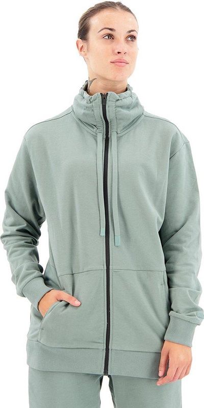 CMP - Sweatshirt - Grijs - Elastisch - Doorlopende Ritssluiting