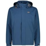 CMP - Scheurvaste Regenjas - Bluesteel - Heren - Met Afneembare Capuchon - Waterdicht