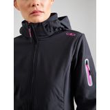 CMP - Softshell Jack - Zwart - Fleece - Waterdicht