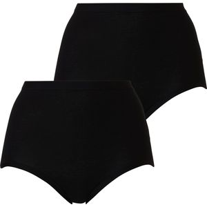 Cotonella - Dames Taille Slips - Maxi Model - Bi-Elastisch Katoen - Set van 2