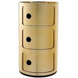 Kartell Componibili Kast - 3 Modules - Goud