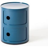 Kartell Opbergdoos Standaard, Blauw, 32 X 32 X 40 cm