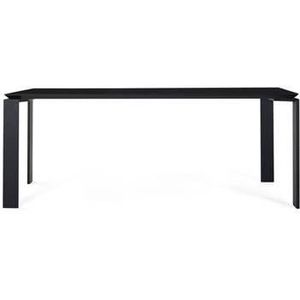 Kartell Four Eettafel 190 x 79 cm - Zwart