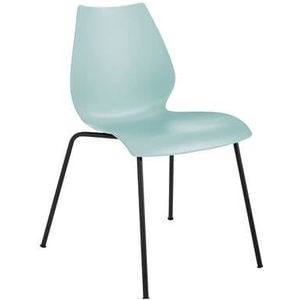 Kartell Maui Bureaustoel - Zwart/Pale Blue