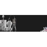 Kartell - Componibili 2 Bijzettafel - Burgundy - Gerecycled ABS