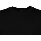 Dolce & Gabbana - Crew Neck T-shirt - Zwart - Katoen