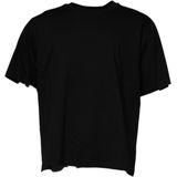 Dolce & Gabbana - Crew Neck T-shirt - Zwart - Katoen
