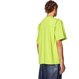 Diesel Boxt Back T-shirt Met Korte Mouwen Geel L Man