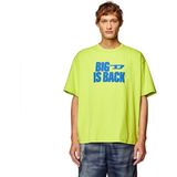 Diesel Boxt Back T-shirt Met Korte Mouwen Geel L Man