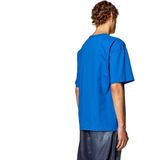 Diesel Boxt Back T-shirt Met Korte Mouwen Blauw L Man