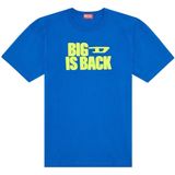 Diesel Boxt Back T-shirt Met Korte Mouwen Blauw L Man