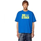 Diesel Boxt Back T-shirt Met Korte Mouwen Blauw L Man