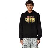 Diesel Ginn N1 Capuchon Zwart Man