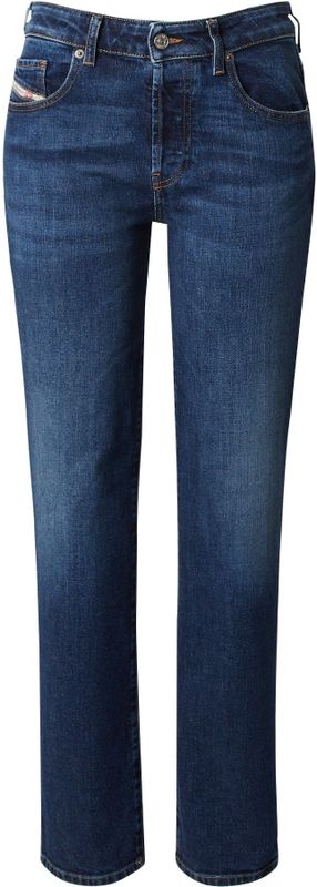 Diesel - 1989 D-Mine - Jeans - Navy Blue - Knoopsluiting - Vijf zakken