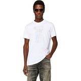 Diesel Diegor K68 T-shirt Met Korte Mouwen Wit L Man