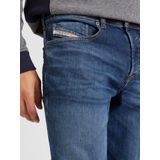 Diesel - A10229-09j47 Spijkerbroek - Tapered - Donkerblauw - 99% Katoen, 1% Elastaan