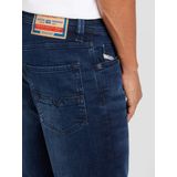 Jeans - Donkerblauw - 98% Katoen 2% Elastaan - Tapered Model