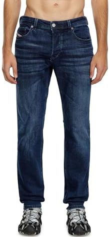 Jeans - Donkerblauw - 98% Katoen 2% Elastaan - Tapered Model