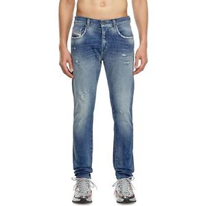 Diesel - Klassieke Jeans - Blauw - Denim - Slim-fit