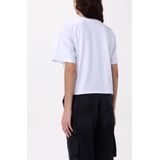 Diesel - T-Buxt Crop T-shirt - Zwart - Katoen