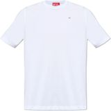 Diesel, unisex, Tops, Wit, Maat: 3XL Katoen,