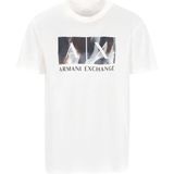 Armani Exchange Wit T-Shirt Met Logo
