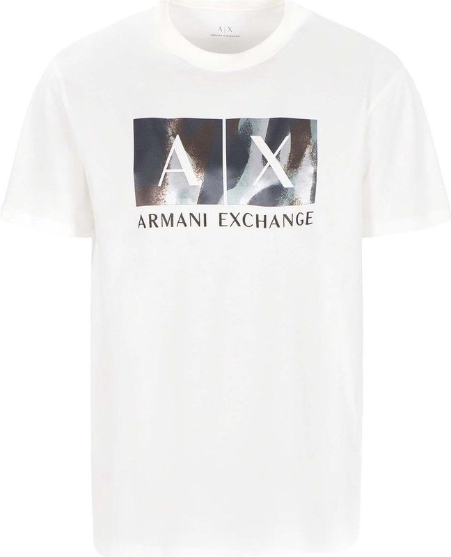 Armani Exchange Wit T-Shirt Met Logo