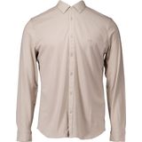 Armani Exchange - Overhemd - Beige - Katoen/Elastaan - Regular Fit