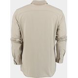 Armani Exchange - Overhemd - Beige - Katoen/Elastaan - Regular Fit