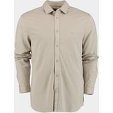 Armani Exchange - Overhemd - Beige - Katoen/Elastaan - Regular Fit
