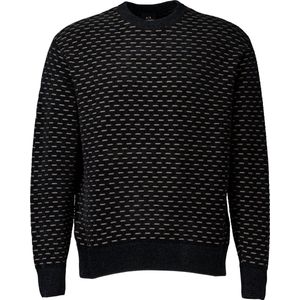 Armani Exchange - Trui Zwart Armani Exchange Pullovers Zwart 6dzm1p Zm4gz