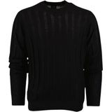 Armani Exchange, Heren, Truien, Zwart, Maat: L Wol,