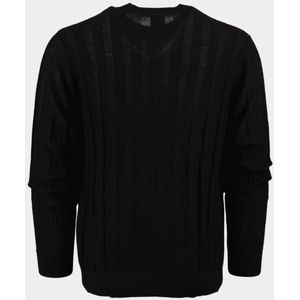 Armani Exchange, Heren, Truien, Zwart, Maat: L Wol,