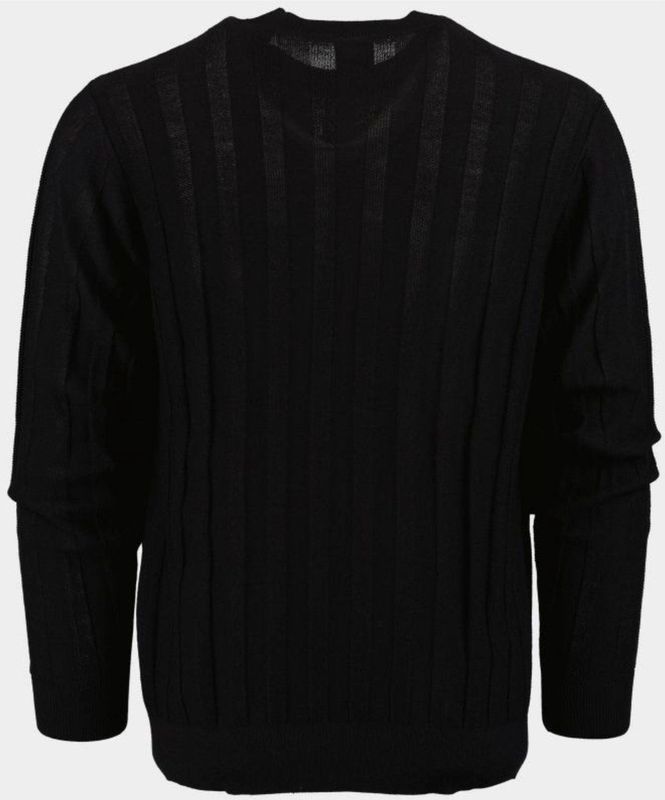 Armani Exchange, Heren, Truien, Zwart, Maat: L Wol,