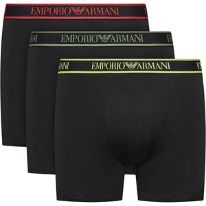 Boxershorts - Zwart - Katoen - Set van Drie Paar