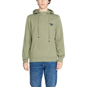 Emporio Armani - Hooded Sweatshirt - Groen - Katoen/Polyester
