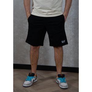 Emporio Armani Ea7 - Korte Broeken - Zwart - Katoen