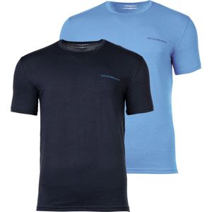 Emporio Armani Core Logo Crew Shirts Heren (2-pack)
