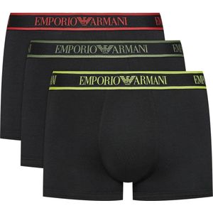 Emporio Armani - Eagle GA - Boxershorts - Zwart - Pack x3