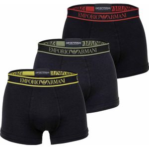 Emporio Armani - Eagle GA - Boxershorts - Zwart - Pack x3