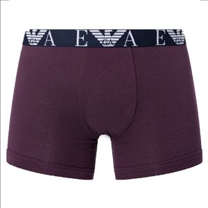 Emporio Armani - 3-Pack Boxershorts - Olijf/Marine/Zwart - Stretchkatoen